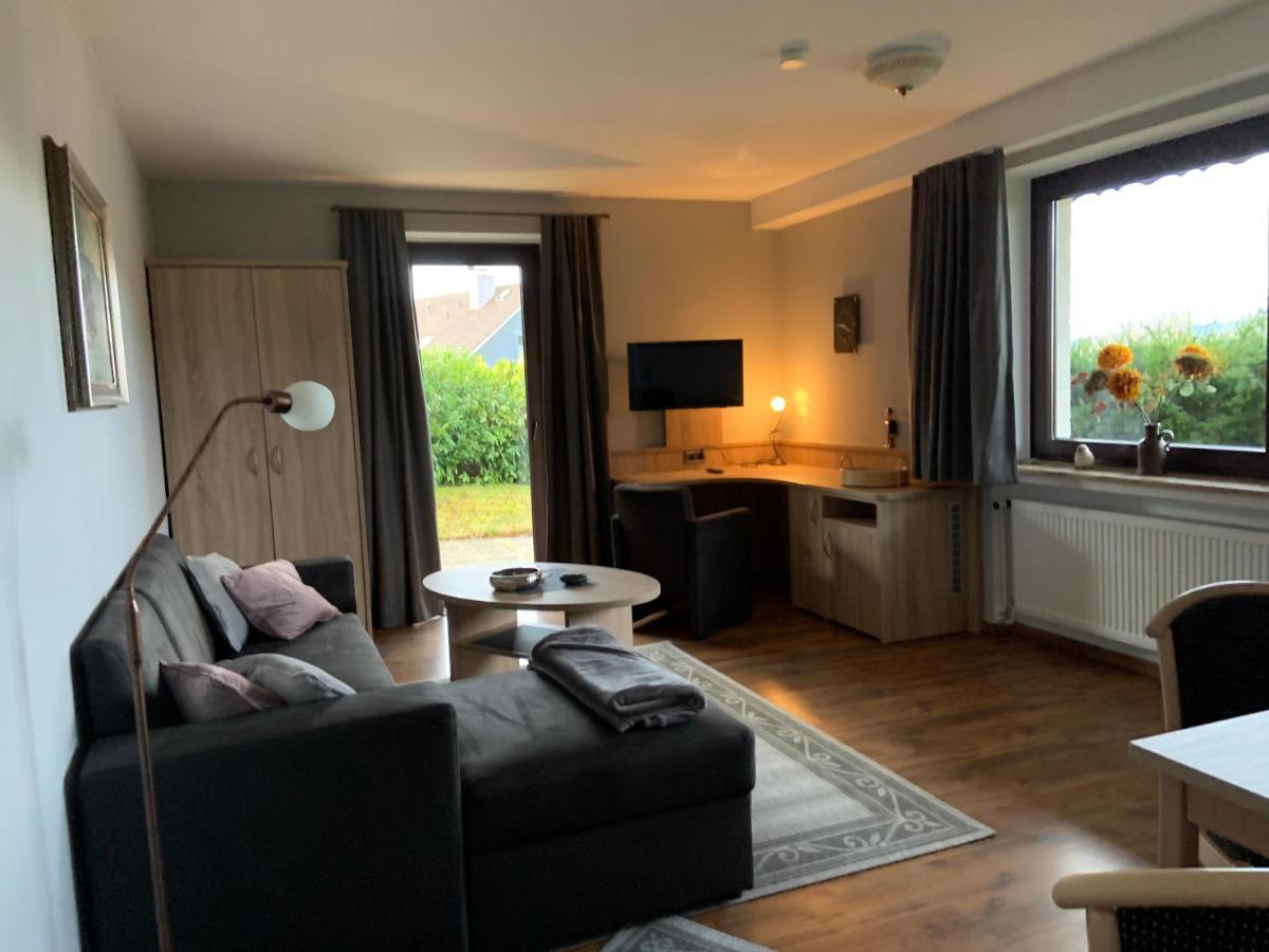 Ferienwohnung Wiesenblick Mit Terrasse Im Landhaus Fischer Sankt Andreasberg Bagian luar foto