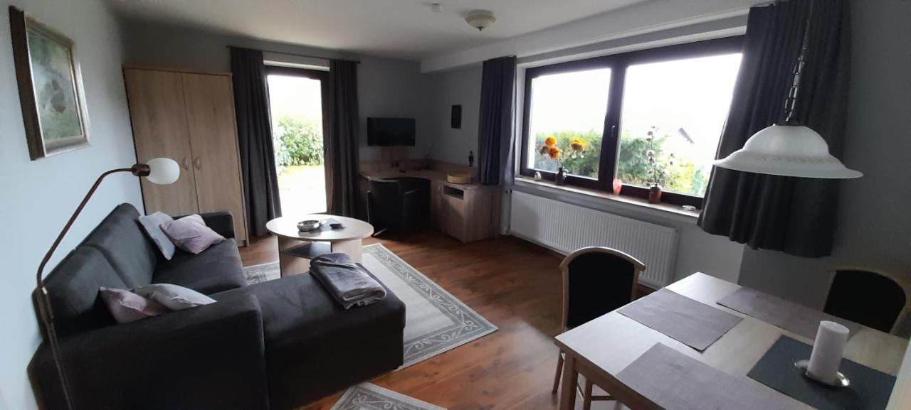 Ferienwohnung Wiesenblick Mit Terrasse Im Landhaus Fischer Sankt Andreasberg Bagian luar foto