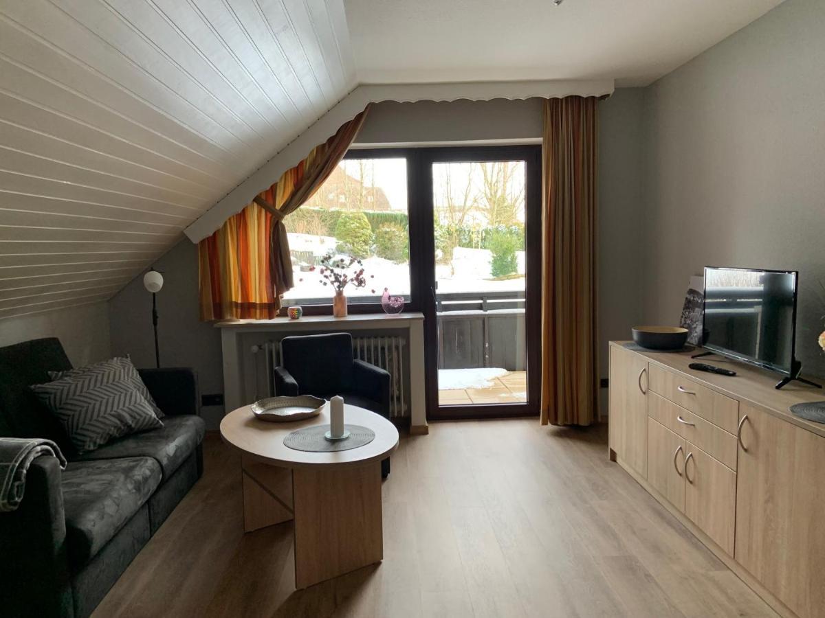 Ferienwohnung Wiesenblick Mit Terrasse Im Landhaus Fischer Sankt Andreasberg Bagian luar foto